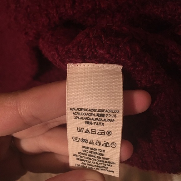 Free People alpaca blend Lofty V-neck sweater - Picture 6 of 8